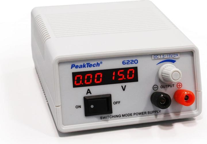 Peaktech P 6220 Mini -Schaltnetzteil