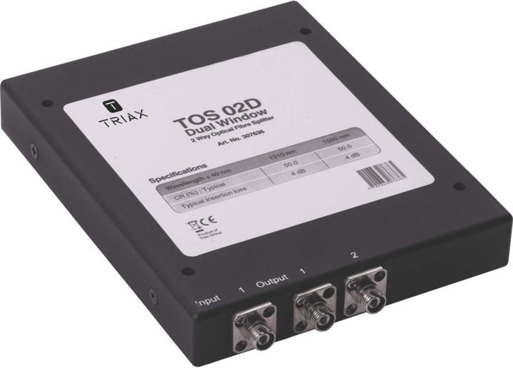 Immagine prodotto Triax Amplificatore ottico a 2 vie TOS 02 D con connessioni FC/PC (Cavi)