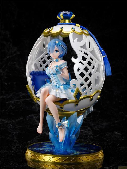 Actual product image Furyu Re:ZERO -Starting Life in Another World- PVC Statue 1/7 Rem Egg Art Ver. 28 cm