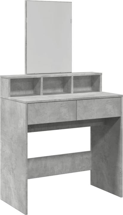 Actual product image VidaXL Dressing Table with Mirror (80 x 41 x 144.5 cm)
