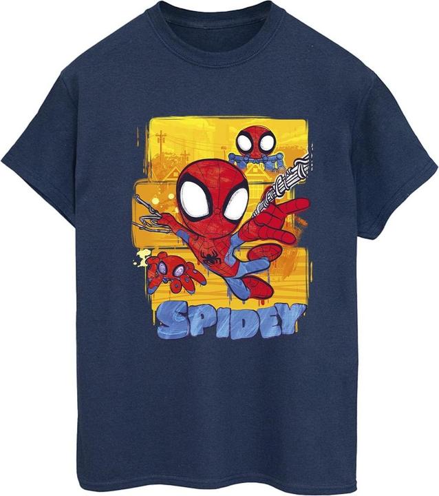 Spidey And His Amazing Friends Flying TShirt (XXL)