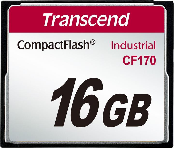 Actual product image Transcend 16GB CF CARD (CF170) (16 GB, CF)