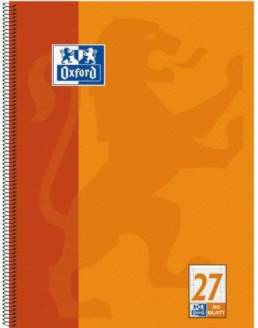 Produktbild Oxford Collegeblock (A4+, Liniert, Weicher Einband)