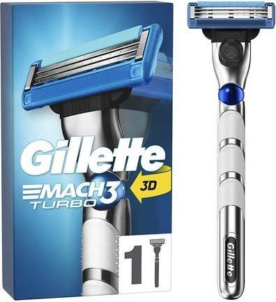 Actual product image Gillette Mach3 Turbo Razor