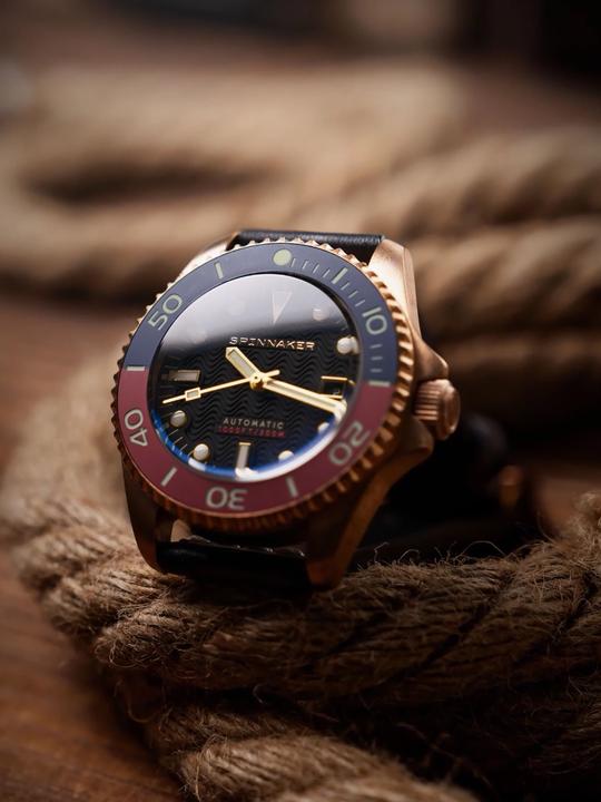 Produktbild Spinnaker SP-5060-08 Tesei Bronze Swiss (Taucheruhr, Lünette drehbar links, 40 mm)