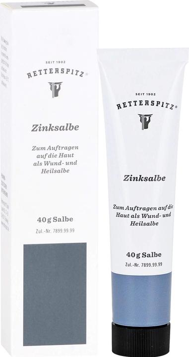 Actual product image Retterspitz Zinc ointment as wound and healing ointment, 40 g ointment