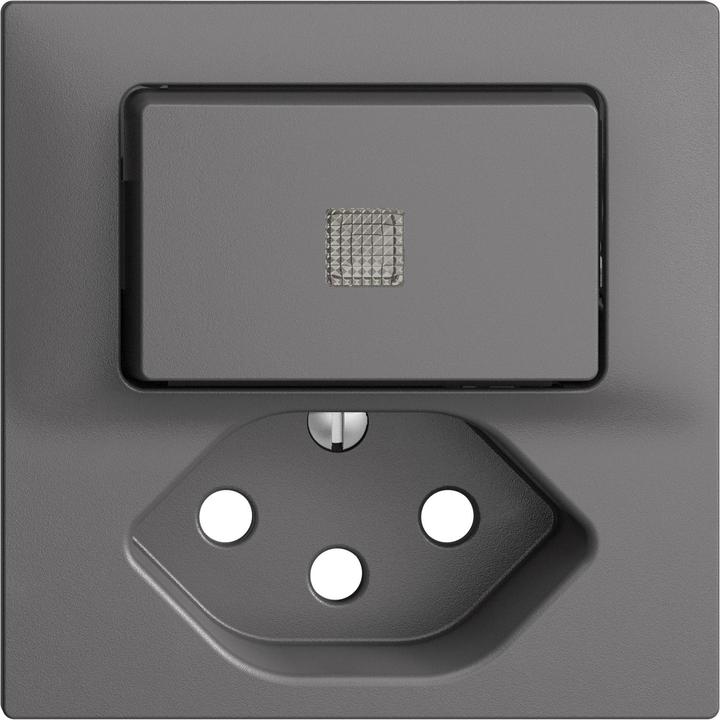 Actual product image Feller EdizioDue small combination switch/button / Type 13