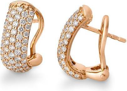 Breuning OHRSCHMUCK - BRILL. 1,182 Ct. G/if (750/18 K Gold)