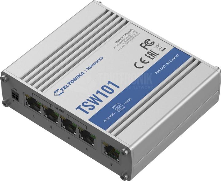 Teltonika TSW101 dédié à l'automobile (5 Ports)