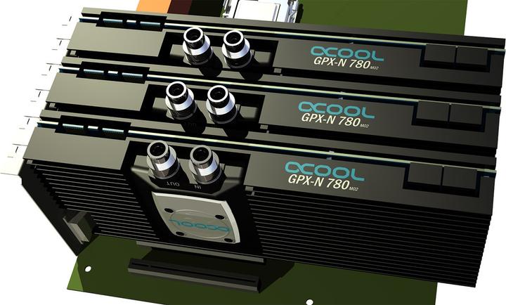 Produktbild Alphacool GPX SLI Connector - Dual Asymetric