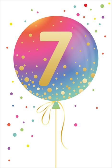Image du produit Card Group Carte Anniversaire Ballon 7