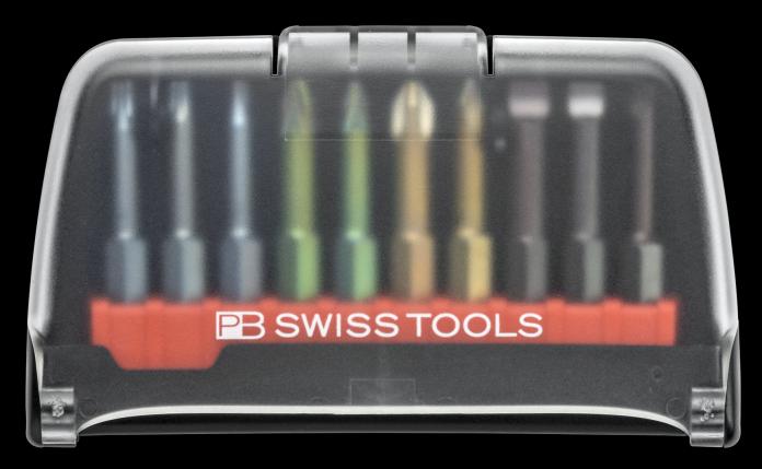 Actual product image PB Swiss Tools Precision BitCase (1/4", 2/3/4/5/6/7/8/9/10/11 mm)