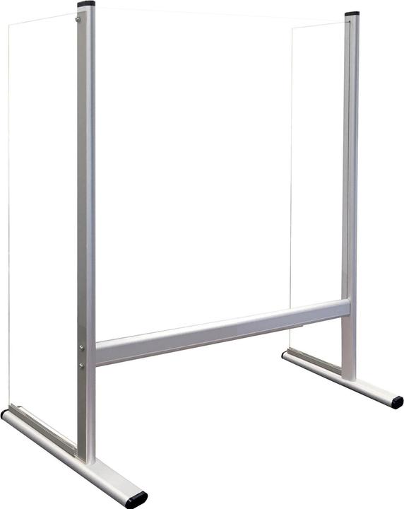 Produktbild Franken Thekenaufsatz mit Seitenteilen und Durchreiche Acryl