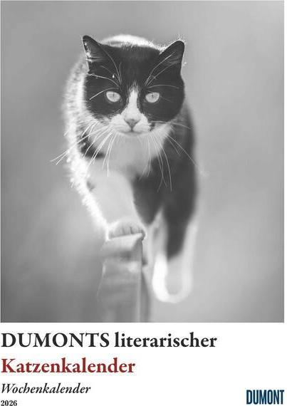 Actual product image Dumonts literarischer Katzenkalender - Wochenkalender mit 53 Motiven und Zitaten von Marion (German)