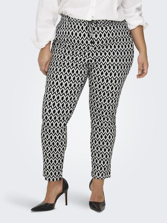 Actual product image Only Curvy patterned classic trousers (W44/L32)