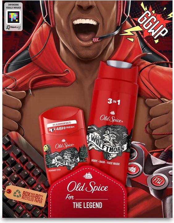 Produktbild Old Spice Set Wolfthorn (Stick, 250 ml)