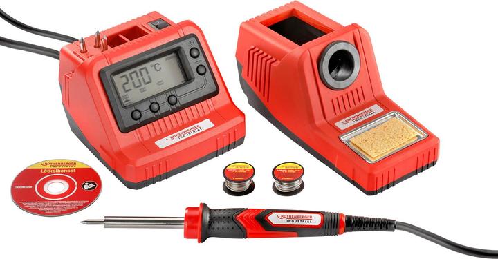 Actual product image Rothenberger Digital soldering station with LED 230 V 60 Watt ( 1500003259 ) 200 - 450 °C