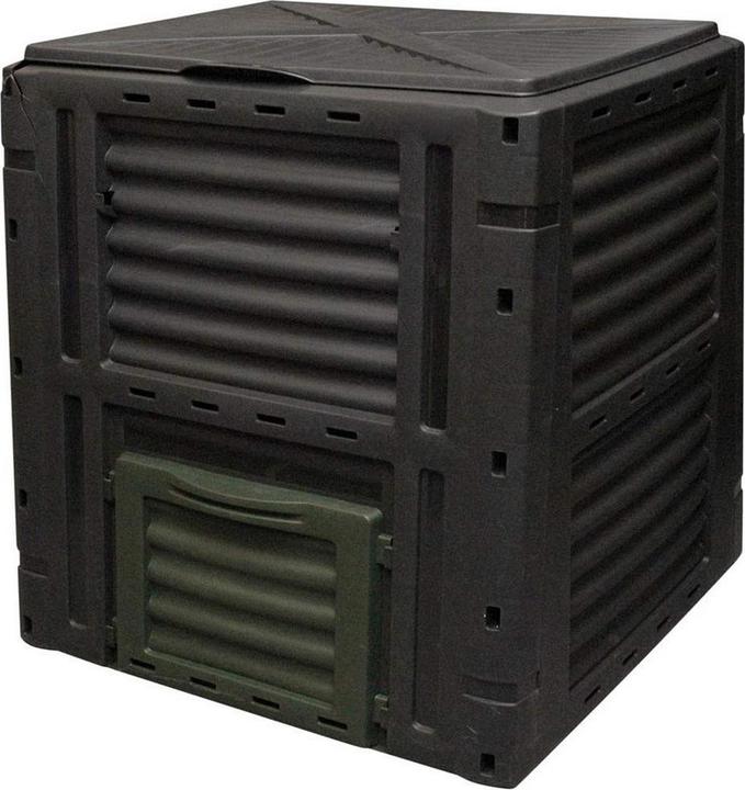GreenGarden Composteur de jardin 450L 80x 80x 81cm noir (450 l)