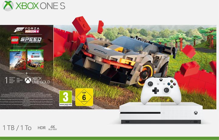 Produktbild Microsoft Xbox One S - Forza Horizon 4 Lego Bundle