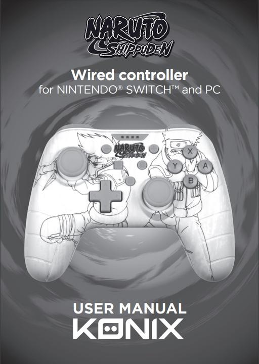 Productafbeelding Konix Naruto Gamepad (PC, Switch Lite, Switch)