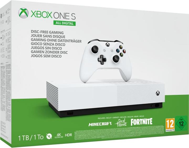 Immagine prodotto Microsoft Xbox One S All Digital Refresh