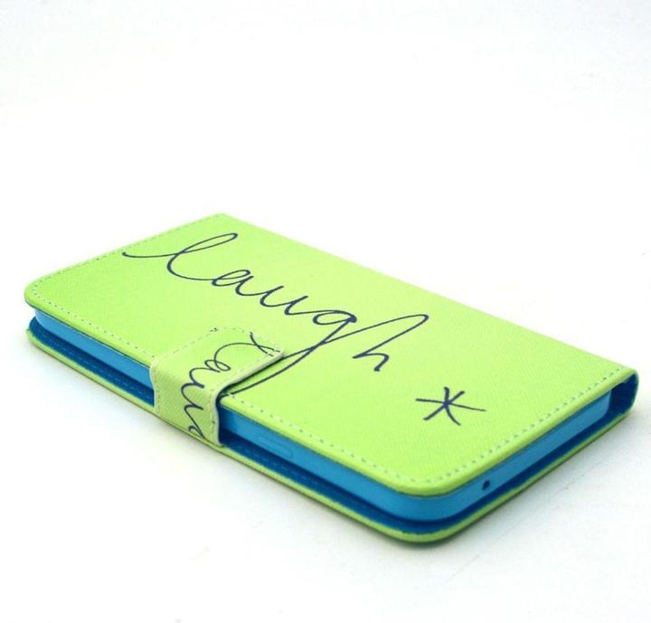 Produktbild König Design Handyhüllen verschiede Motive Smile, Laugh, Marshmallow (Wiko Bloom)