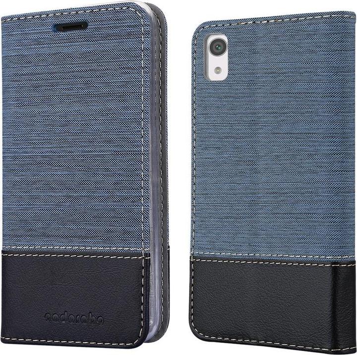 Actual product image Cadorabo Book Jeans Optics Cover (Sony Xperia XA1)