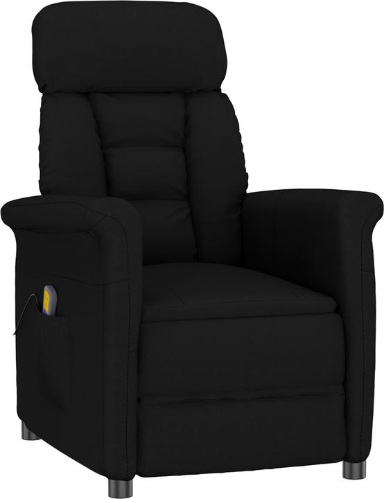 Produktbild VidaXL Massagesessel Schwarz Mikrofaser