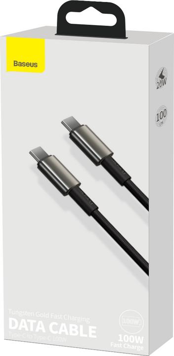 Actual product image Baseus USB C – USB C (1 m, USB 2.0, 100 W)
