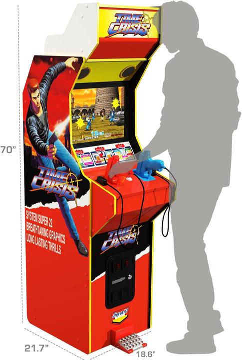 Immagine prodotto Arcade1Up Time Crisis Deluxe 4-in-1 Wifi