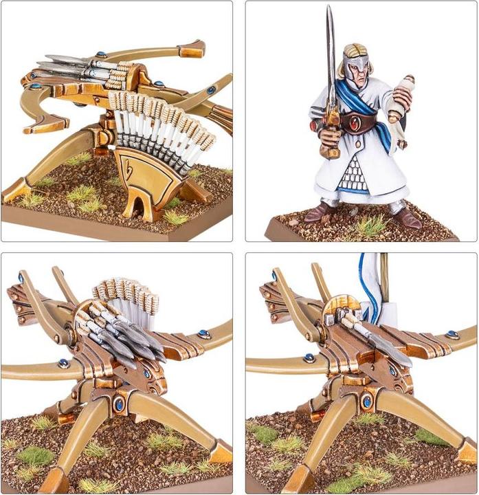 Image du produit Games Workshop Warhammer ToW - Royaumes des Hauts Elfes : Balistes Serre d'Aigle (Matières plastiques)