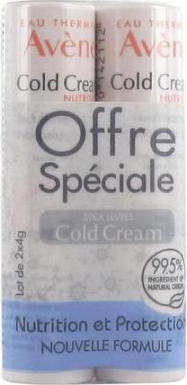 Produktbild Avène 2er-Set Lippenpflege-Stifte Cold Cream - 2 x 4 g (Pflegestift)