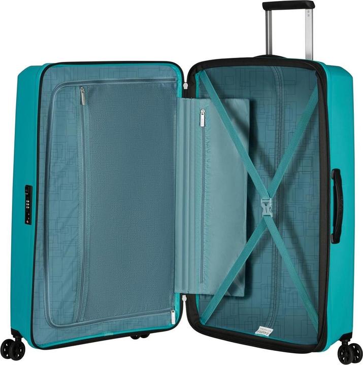 Immagine prodotto American Tourister Valigia da viaggio Aerostep 101,5 L, Turchese Tonic (101.50 l, XL (da 115l))