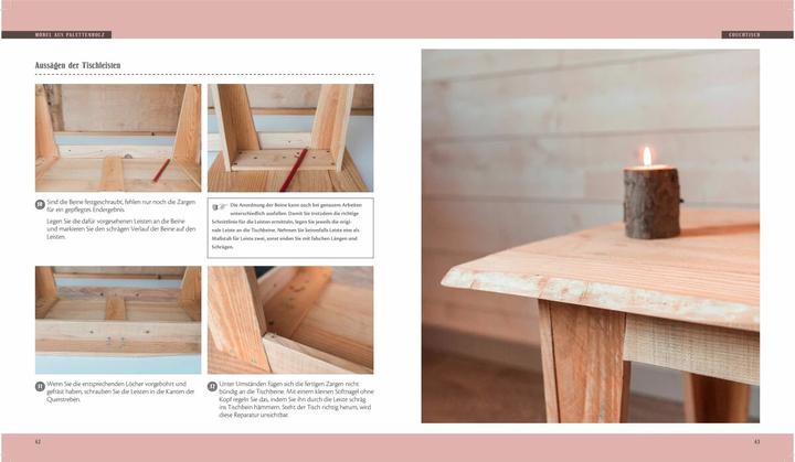 Actual product image Furniture from pallet wood (German, Lionel Cerdan)