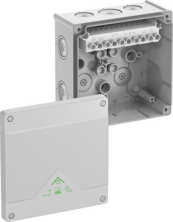 Spelsberg Boîte de dérivation Abox 100-10² Indice de protection IP66 max 81042001