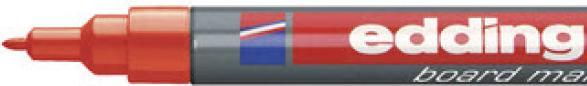 Produktbild Edding Whiteboard-Marker 361 (Rot, 1 mm, 1 x)