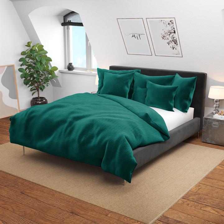 Produktbild Lotus Bettwaren Satin Seersucker (Duvetbezug, 160 x 240 cm)