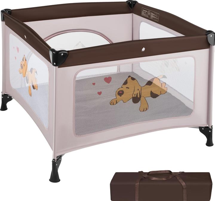 tectake Lit de voyage pour Bébé (105 cm, 105 cm)