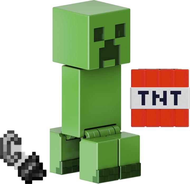 Actual product image Mattel Minecraft Creeper