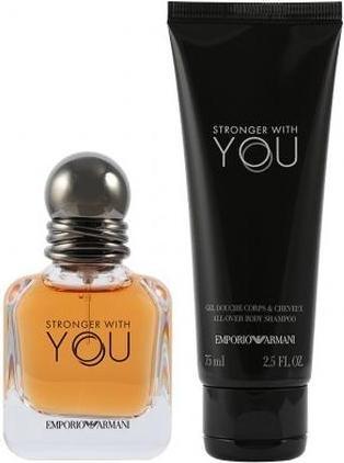 Immagine prodotto Giorgio Armani Set Stronger With You Eau de Toilette 50ml + Gel doccia 75ml (Set profumo)