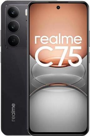 Image du produit realme C75 Dual Sim 6GB RAM 128GB - Storm Black (128 Go, Storm noir, 6.72", Double SIM, 50 Mpx, 4G)