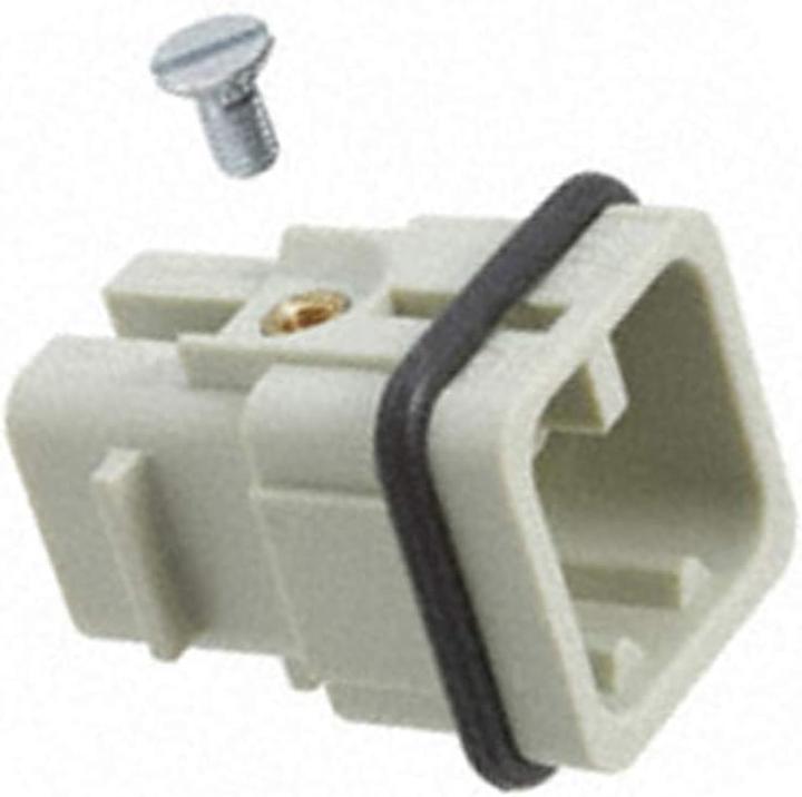 Image du produit Harting 09360083001 Connecteur : mâle à angle droit Han Q PIN : 8 taille 3A