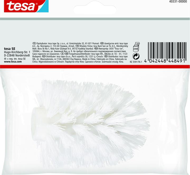 Produktbild tesa Ersatz-Toilettenbürstenkopf inkl. Klebelösung ohne Bohren