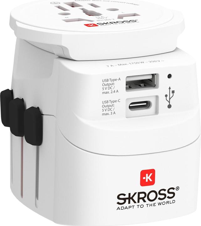 Actual product image Skross Pro Light USB (AC) - World