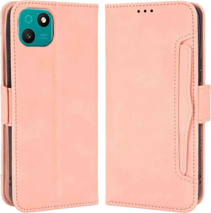 Immagine prodotto Cover-Discount Wiko T10 - Custodia con molti scomparti per carte di credito rosa (Wiko T10)