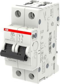 Produktbild ABB S202M-Z50 Sicherungsautomat 50A 2-polig 10kA Z-Charakter