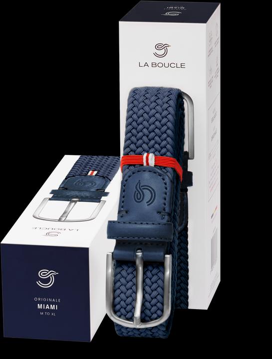 La Boucle Miami Belt Super Stretch Dark Blue (95)