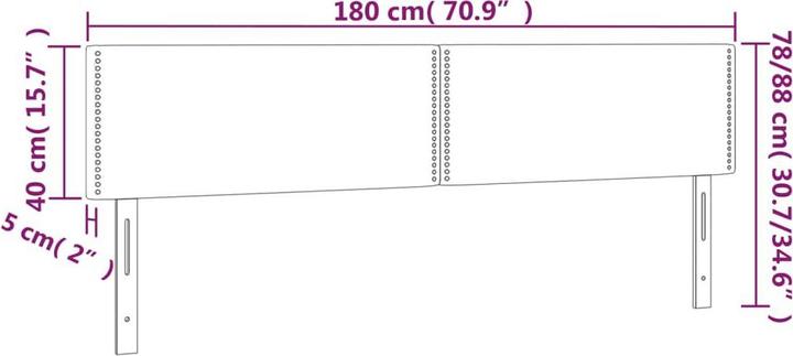 Immagine prodotto VidaXL Zobor (180 x 5 x 88 cm)