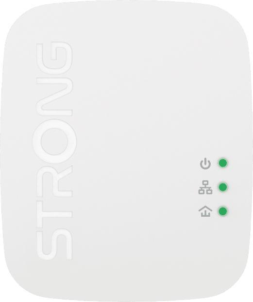 Actual product image Strong Powerline Wi-Fi 1000 Mini 2-pack (1000 Mbit/s)