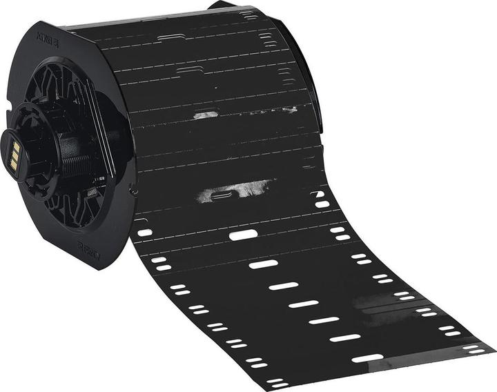 Image du produit Brady B33-75x10-7598-BK, Étiquettes de câble, polyester, noir, mat, 75.00 x 10.00 mm, pour BBP33/i330